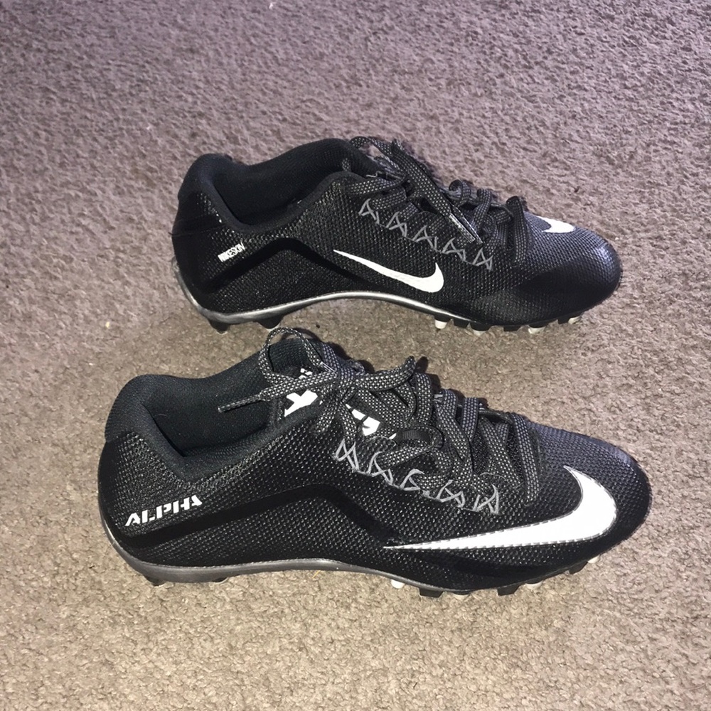 Nike Alpha Black Cleats